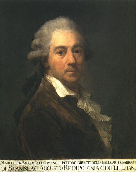 Marcello Bacciarelli Self-portrait oil painting picture